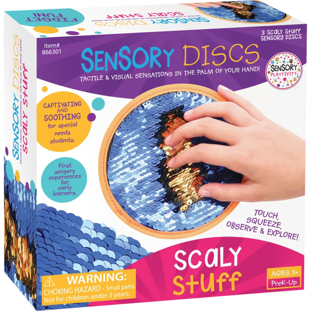 Sensory Playtivity Sensory Discs: Scaly Stuff