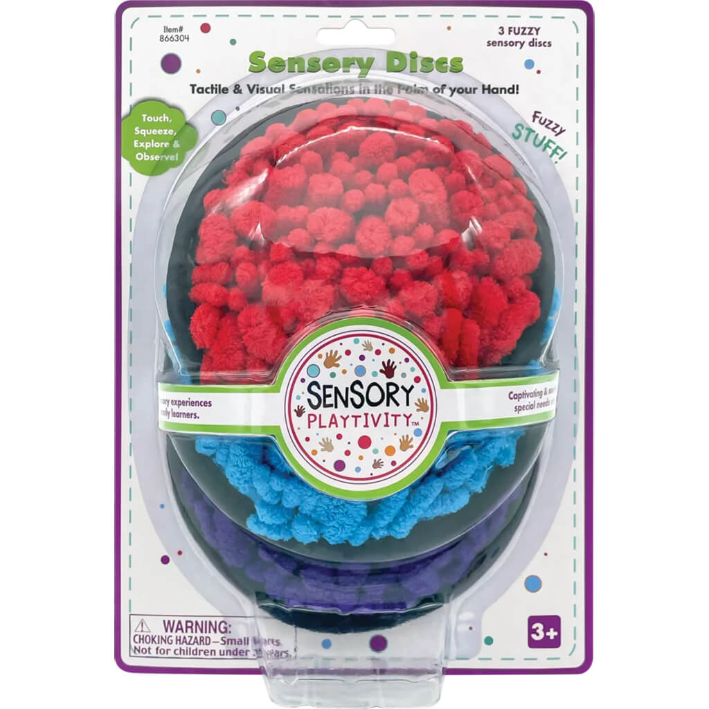 Sensory Playtivity Sensory Discs: Fuzzy Stuff