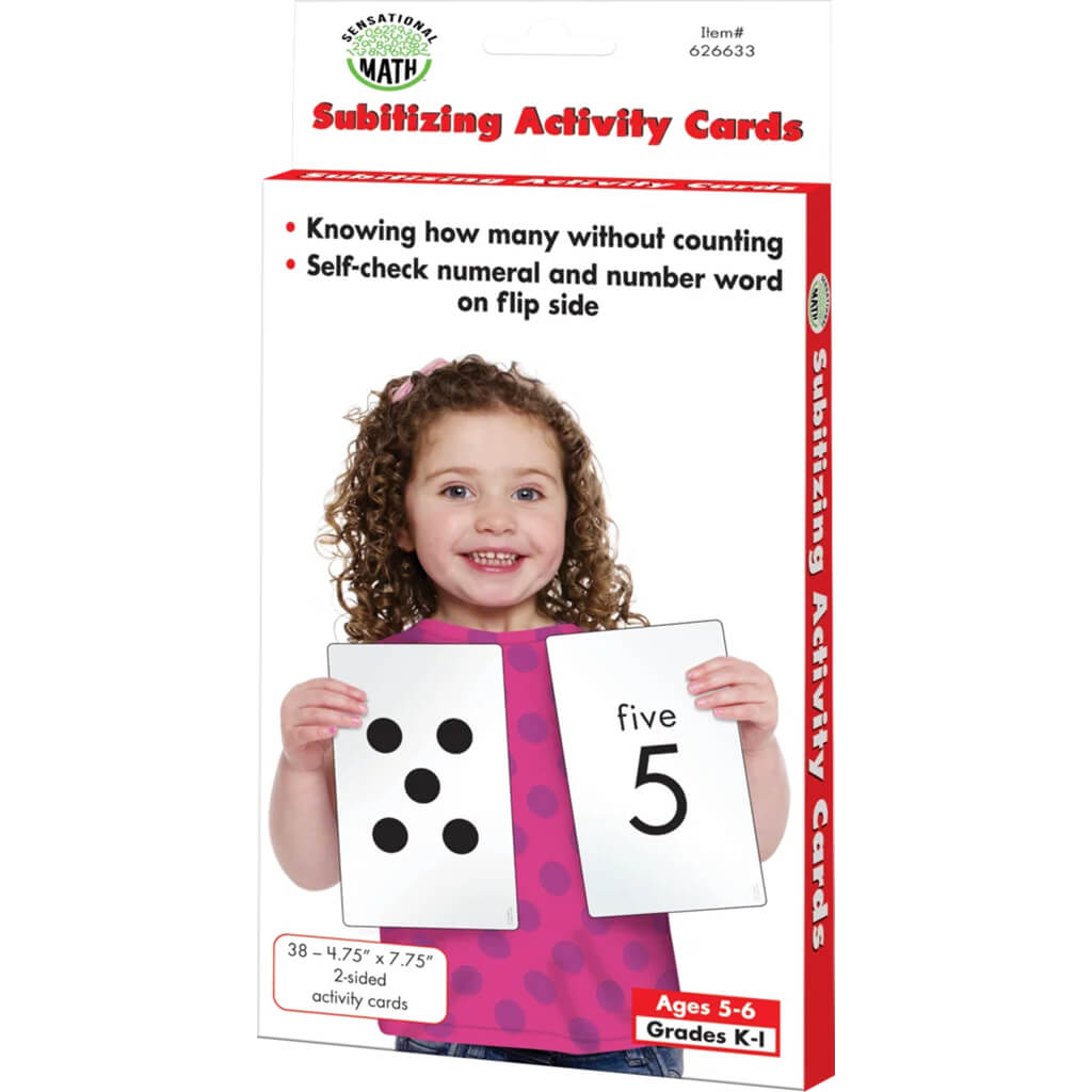 Sensational Math Subitizing Activity Cards