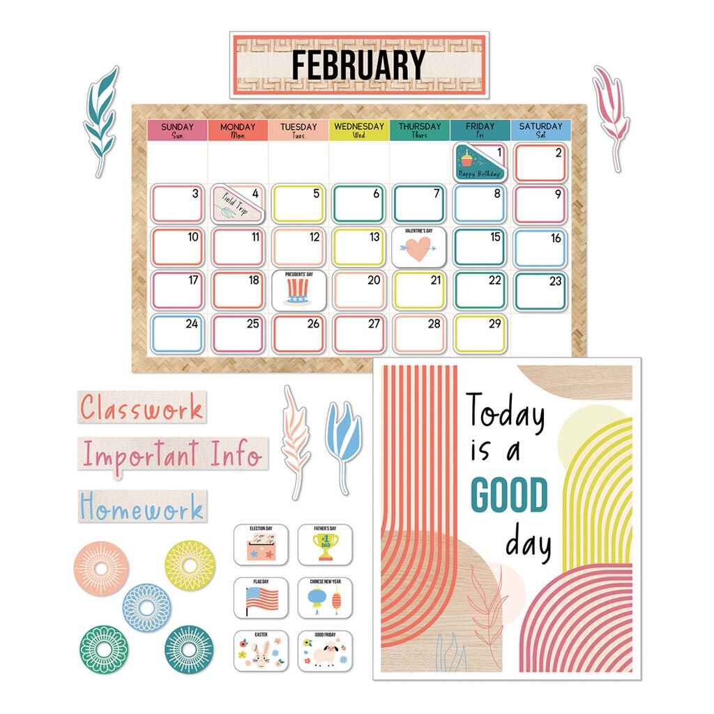 True To You Calendar Bulletin Board Sets