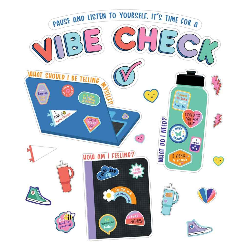 We Stick Together Vibe Check Bulletin Board