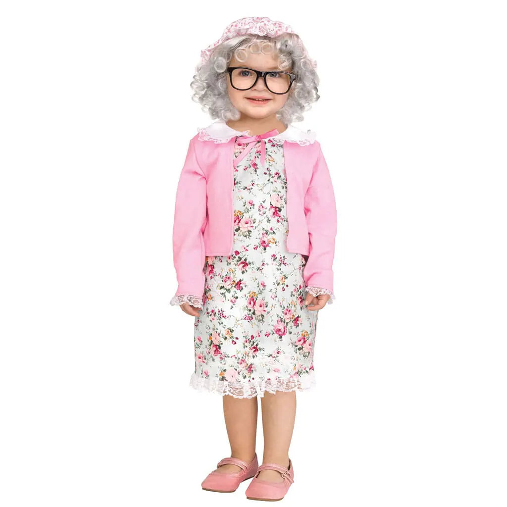 Lil Granny Toddler Costume, Large 3T to 4T