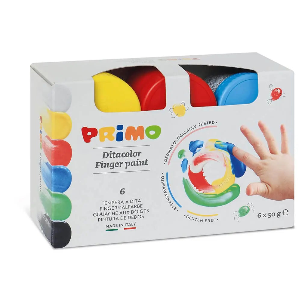 Finger Paint Set,6-Colour Set