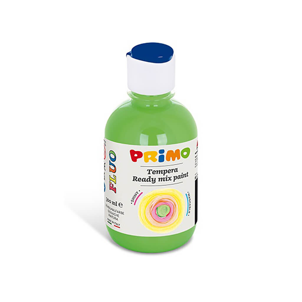 Primo Premium Tempera Paint 300ml, Fluorescent