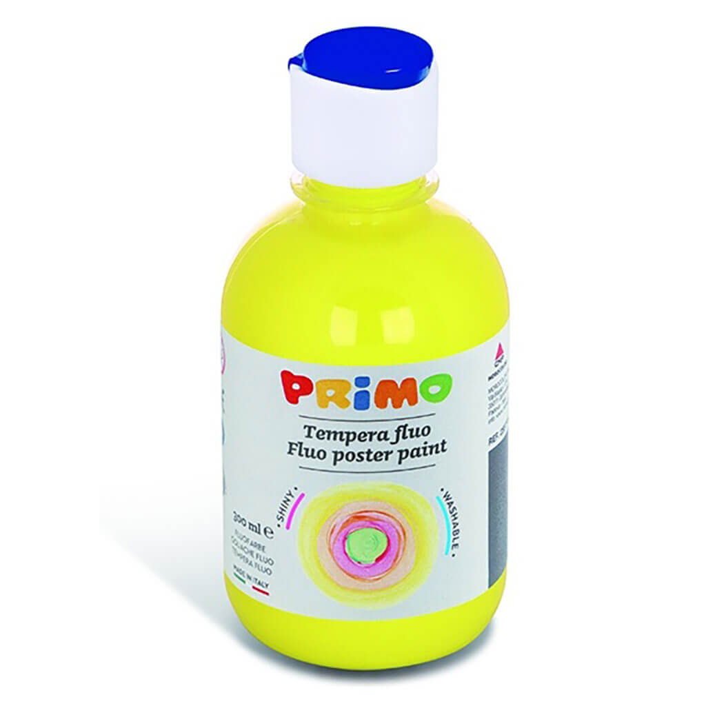Primo Premium Tempera Paint 300ml, Fluorescent