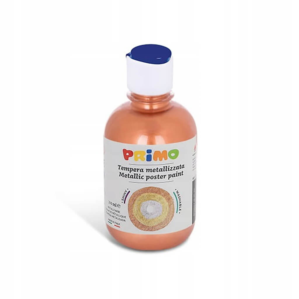 Primo Premium Tempera Paint 300ml, Metal