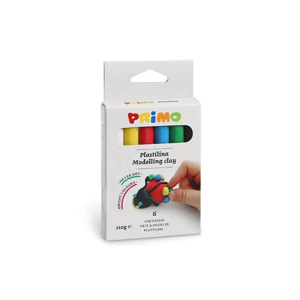 Modelling Clay Sets,6-Colour Set