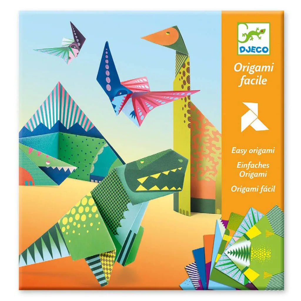 Origami Paper Craft Kits,Dinosaurs Origami - Ages 6-11 and up