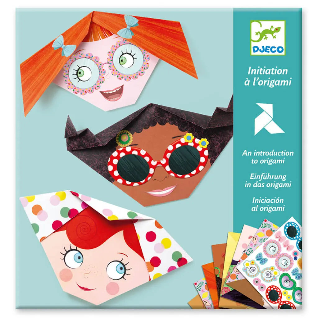 Origami Paper Craft Kits,Pretty faces Origami - Ages 6-11 and up