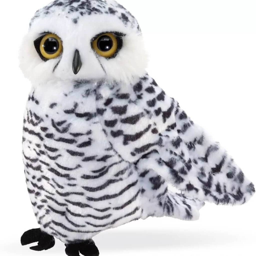 Small Snowy Owl Hand Puppet