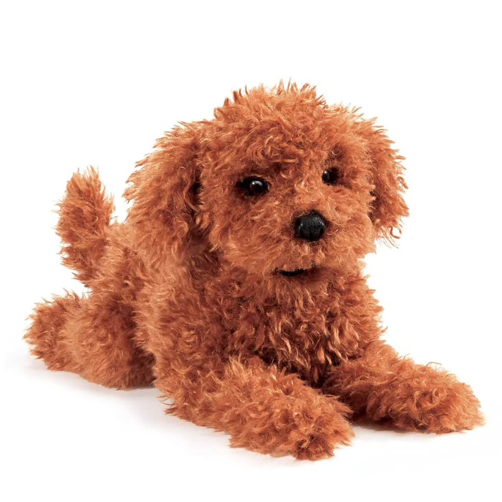 Toy Poodle Puppy Hand Puppet