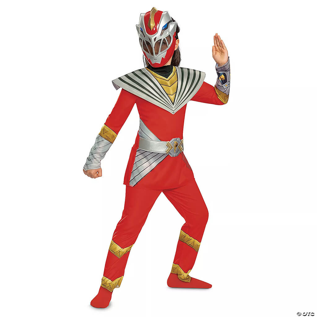 Red Ranger Girl Cosmic Fury Classic, Large 10 to 12