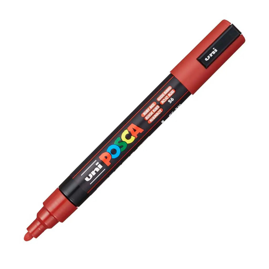 Posca Paint Marker PC-5M Medium Ruby Red