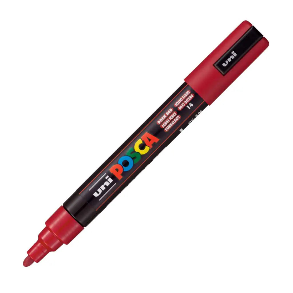 Posca Paint Marker PC-5M Medium Dark Red