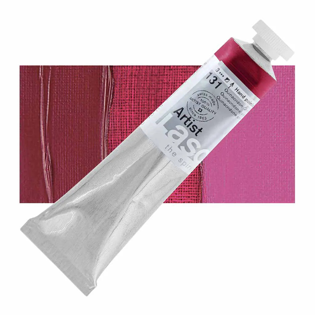 Lascaux Artist Acrylics 45ml Tubes Quinacridone Crimson S3