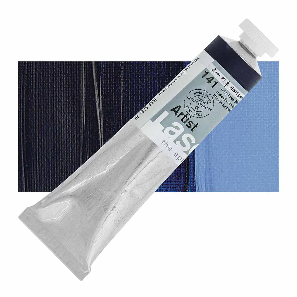 Lascaux Artist Acrylics 45ml Tubes Indanthrone Blue S3