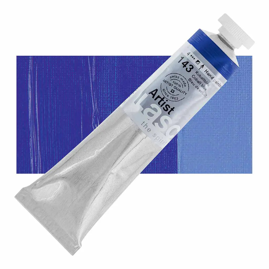 Lascaux Artist Acrylics 45ml Tubes Cobalt Blue S4