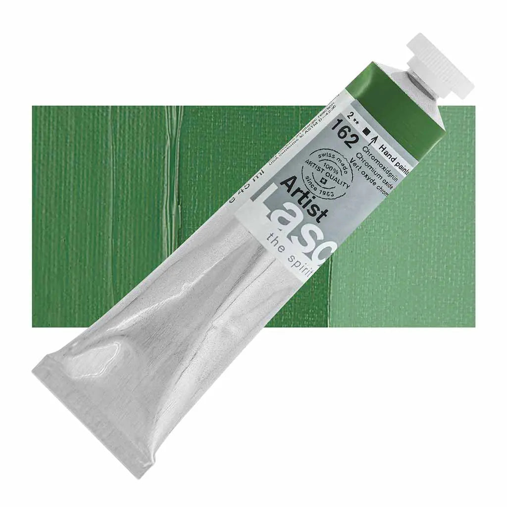 Lascaux Artist Acrylics 45ml Tubes Chrome Oxide Green S2