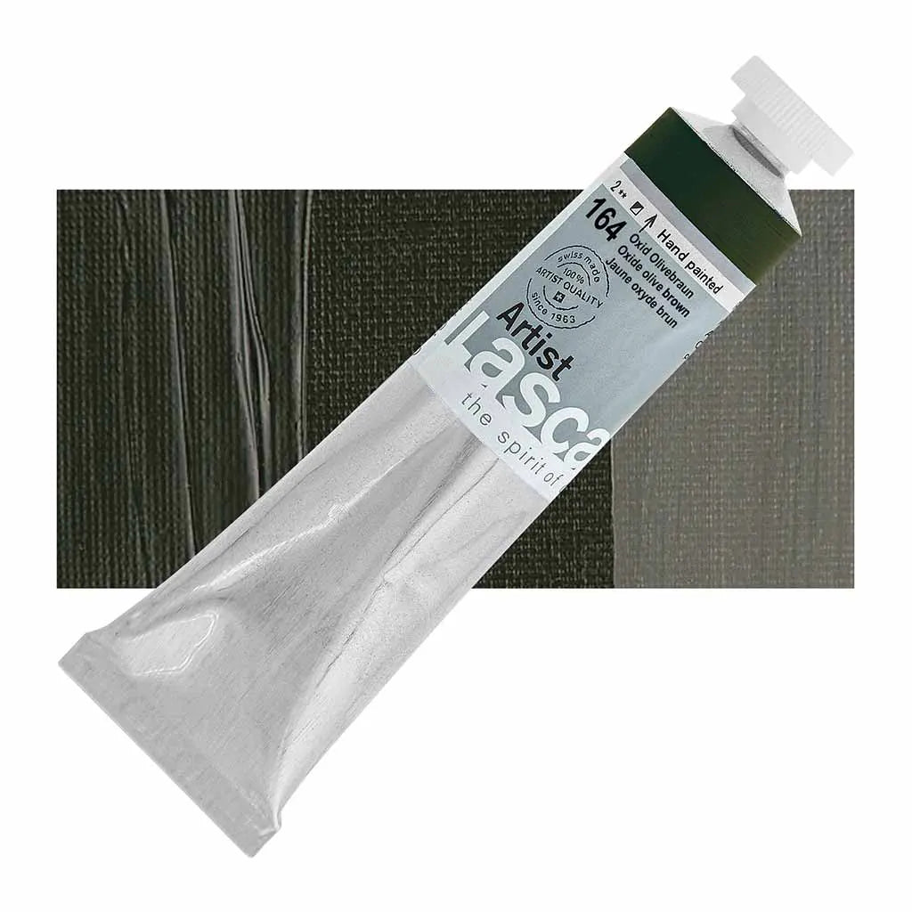 Lascaux Artist Acrylics 45ml Tubes Oxide Olive Brown S2