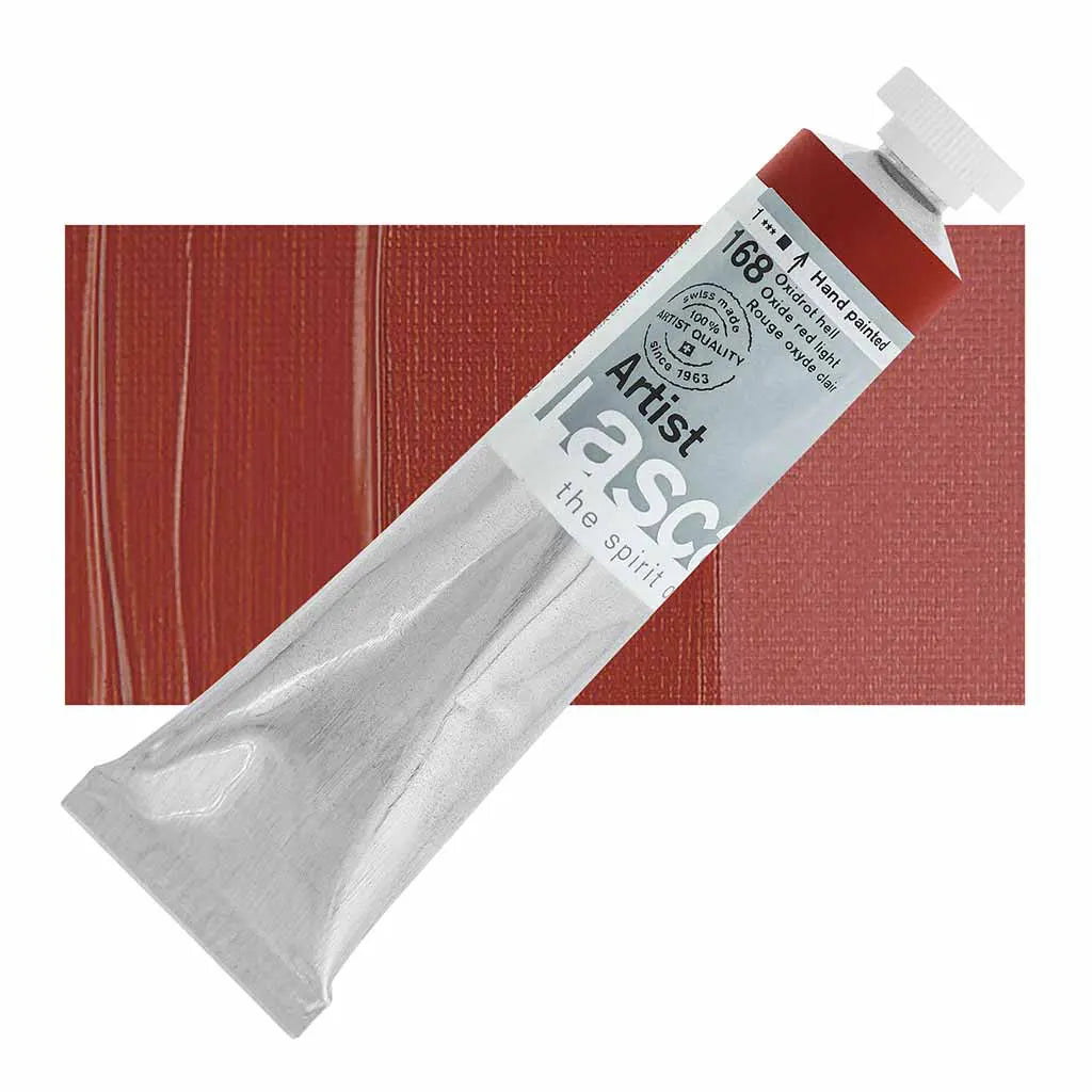 Lascaux Artist Acrylics 45ml Tubes Oxide Red Light S1