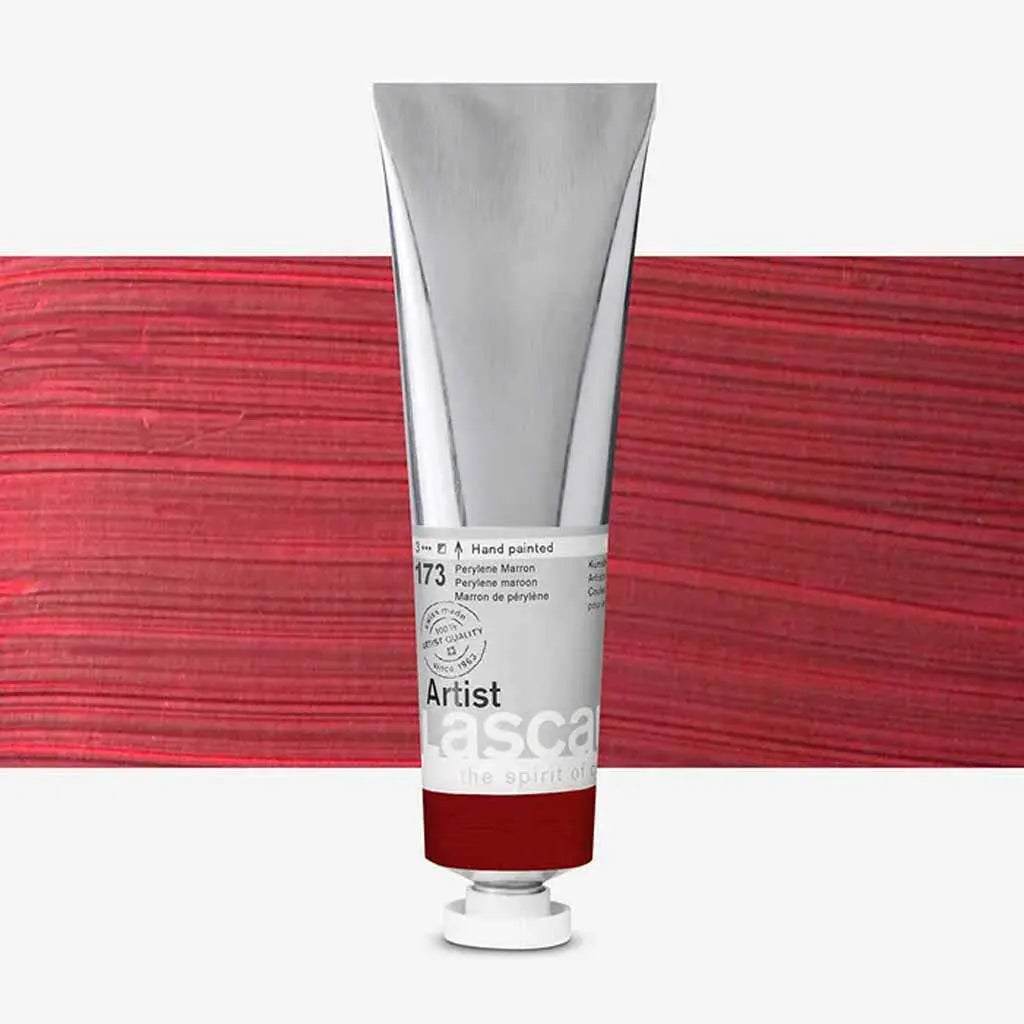 Lascaux Artist Acrylics 45ml Tubes Perylene Maroon S3