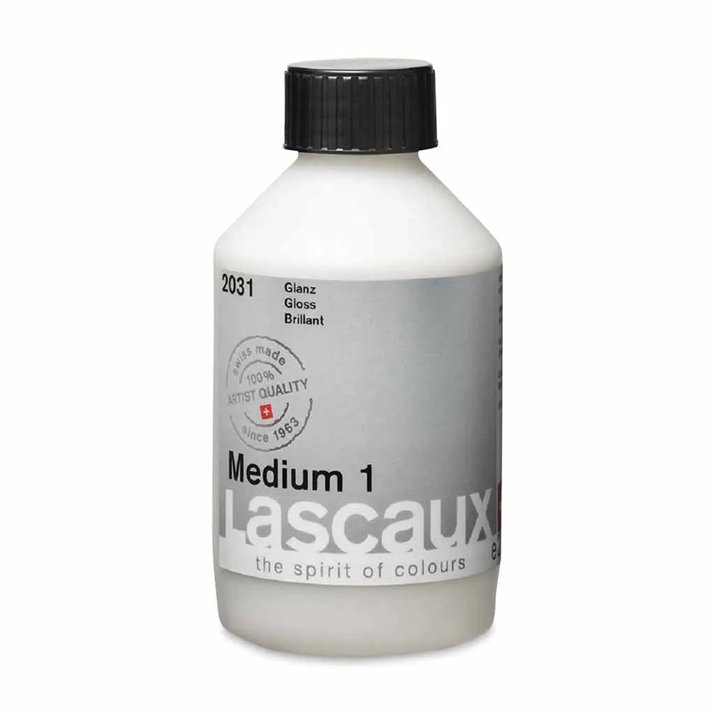 Mediums &amp; Modeling Pastes, Medium 1 - Gloss, 250ml Bottle