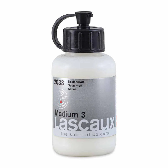 Mediums & Modeling Pastes, Medium 3 - Satin, 85ml Bottle