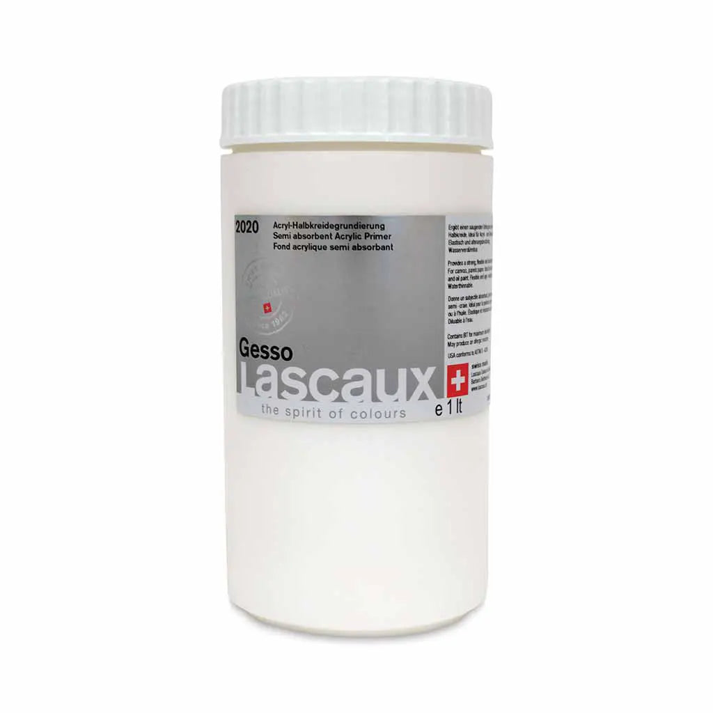 Lascaux Acrylic Gesso,1 Liter