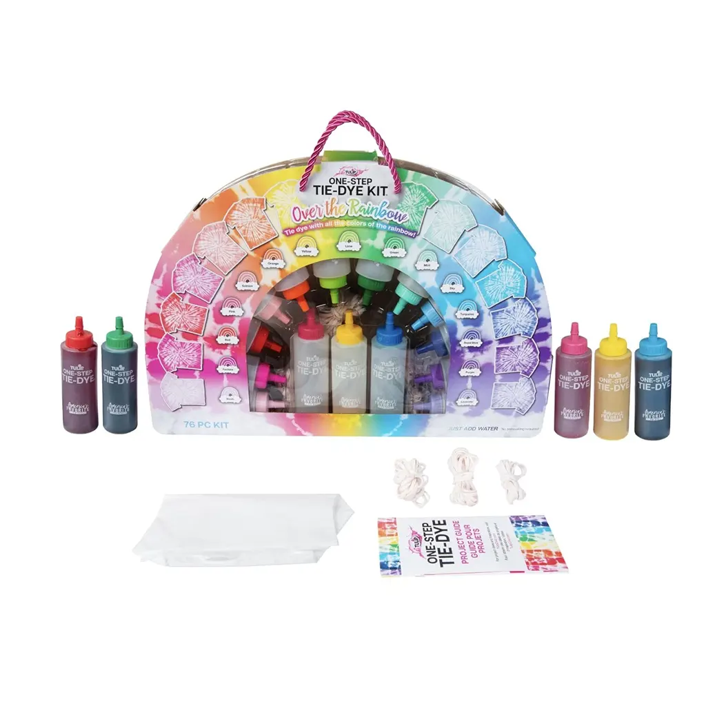 Tulip One-Step Tie Dye Kit, Over The Rainbow