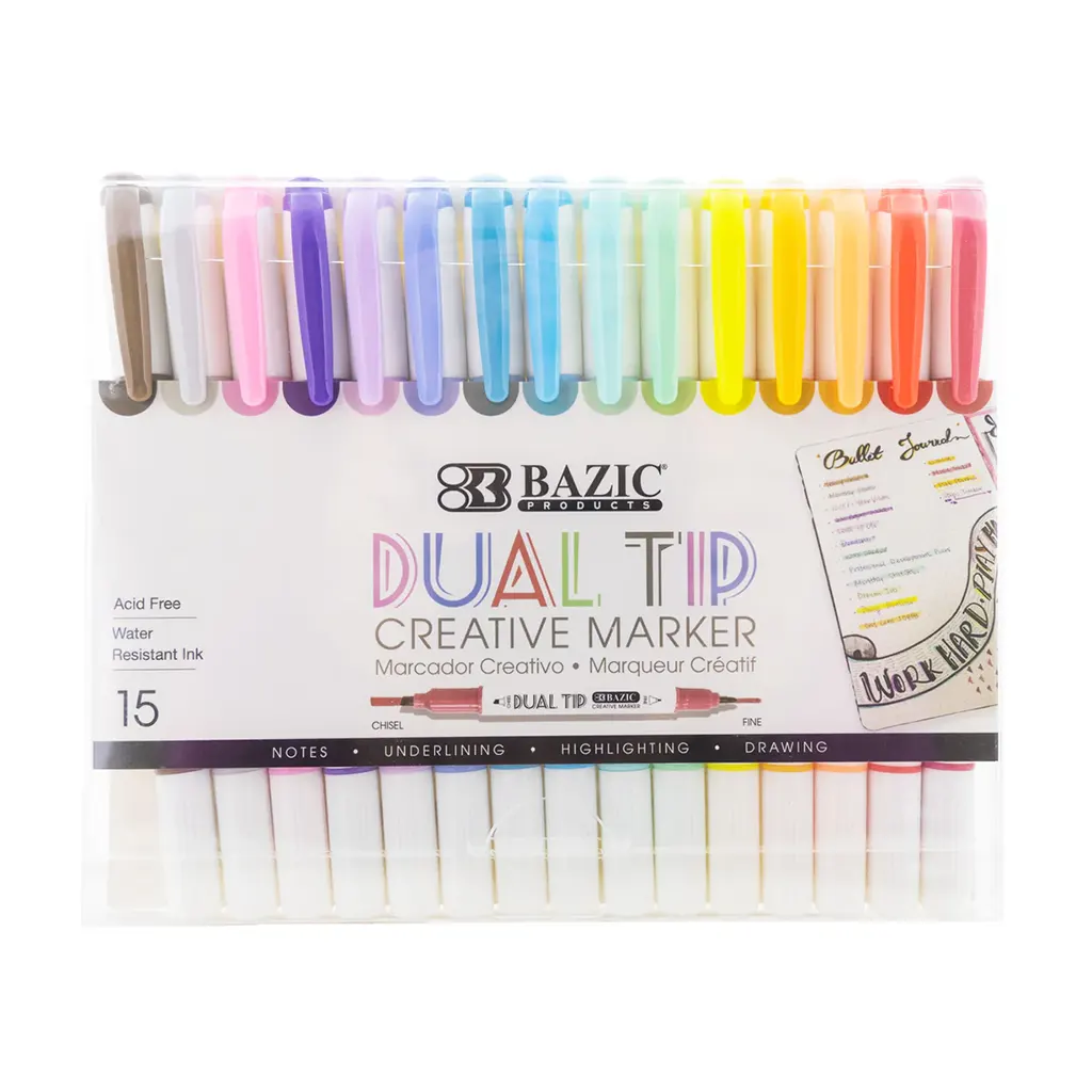 Colors Dual-Tip Creative Markers, 15ct