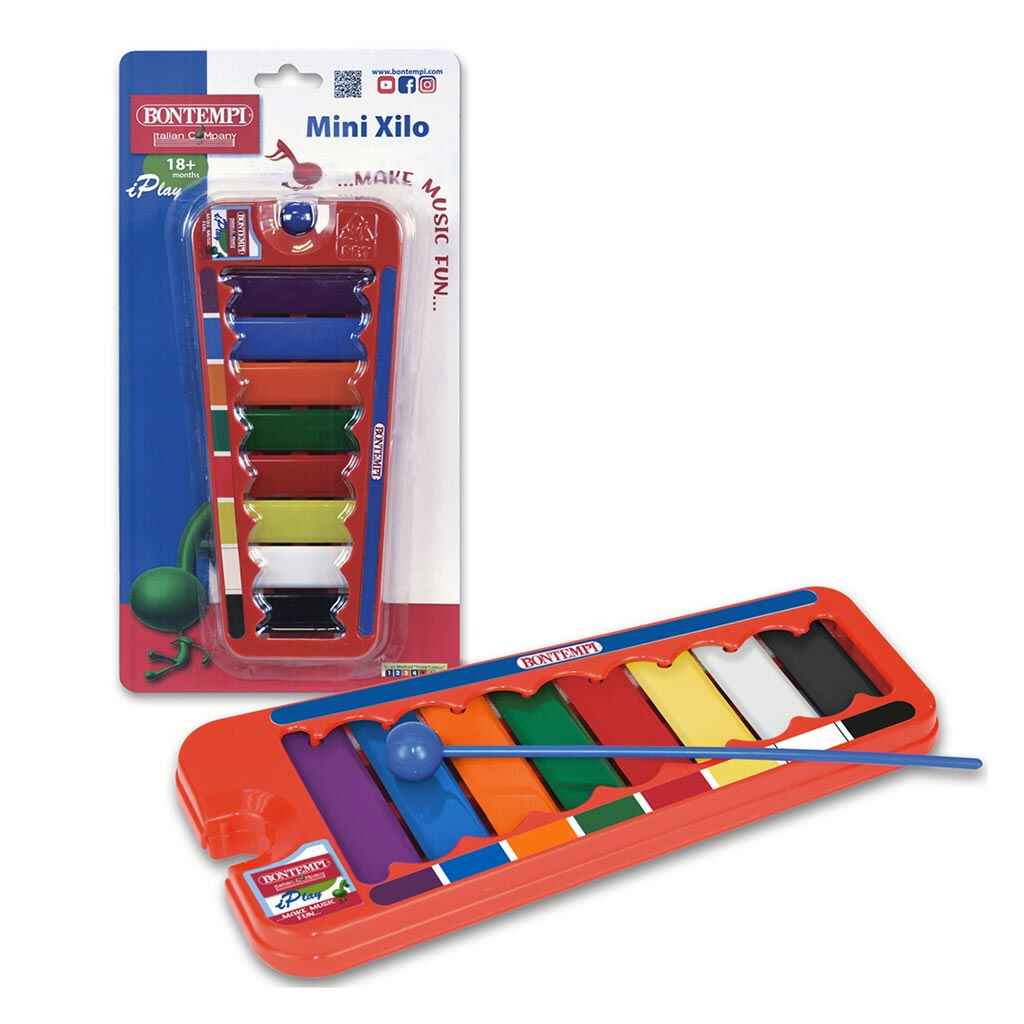 8 Coloured Metal Plates/Note Xylophone