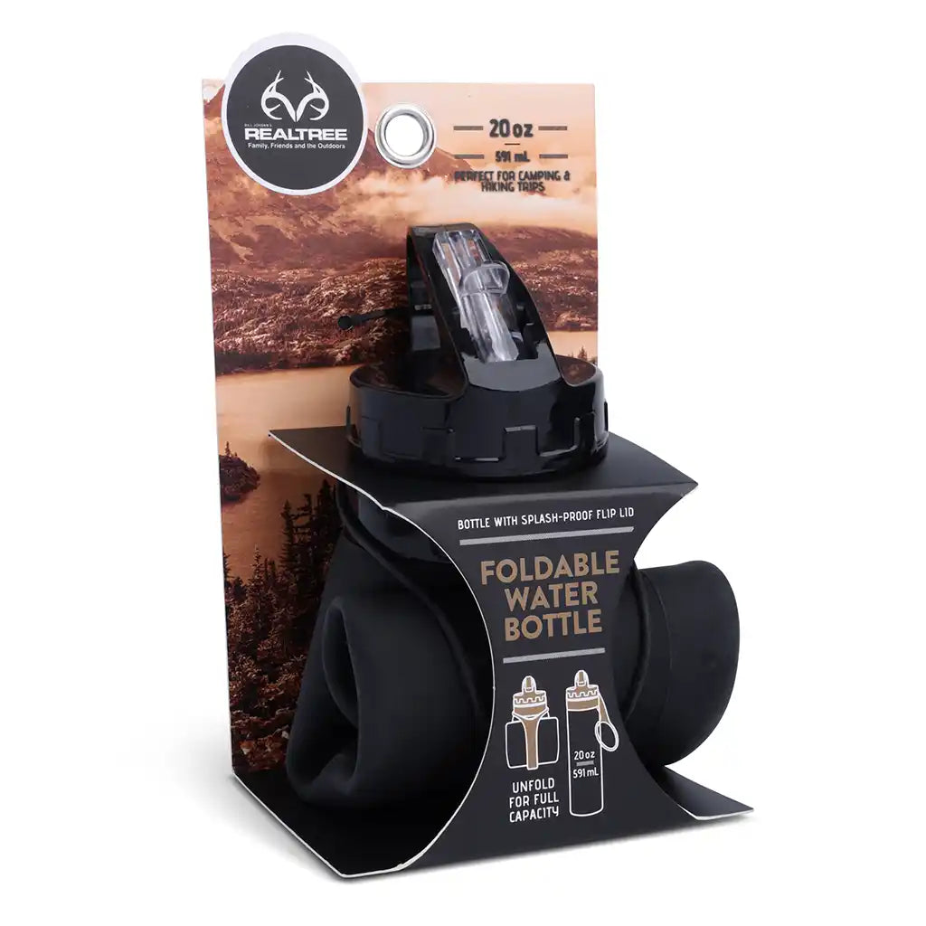 20oz RT Foldable Bottle, Black
