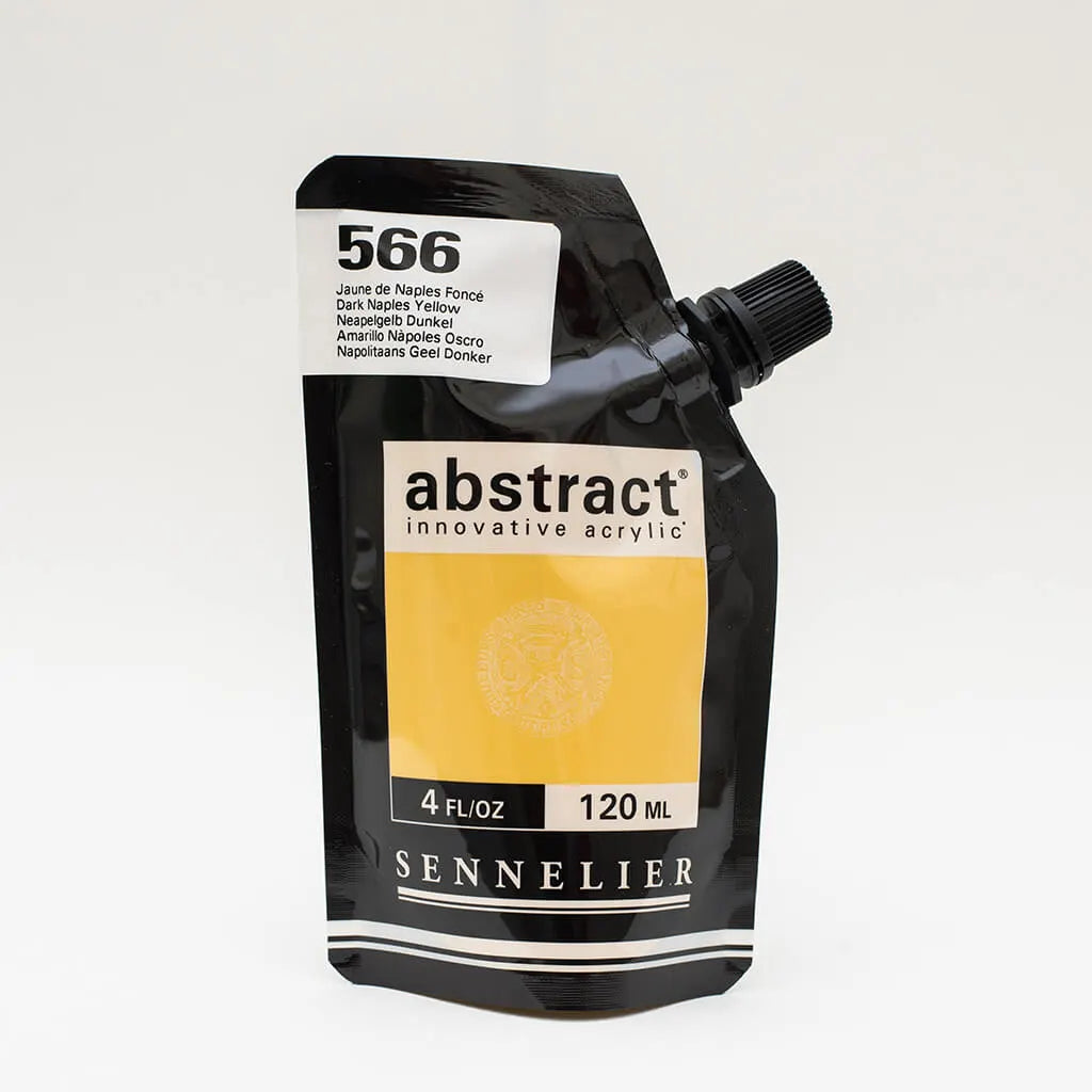 Sennelier Abstract Acylic 120ml dark Naples yellow