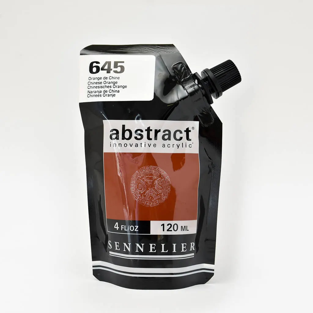 Sennelier Abstract Acylic 120ml Chinese orange