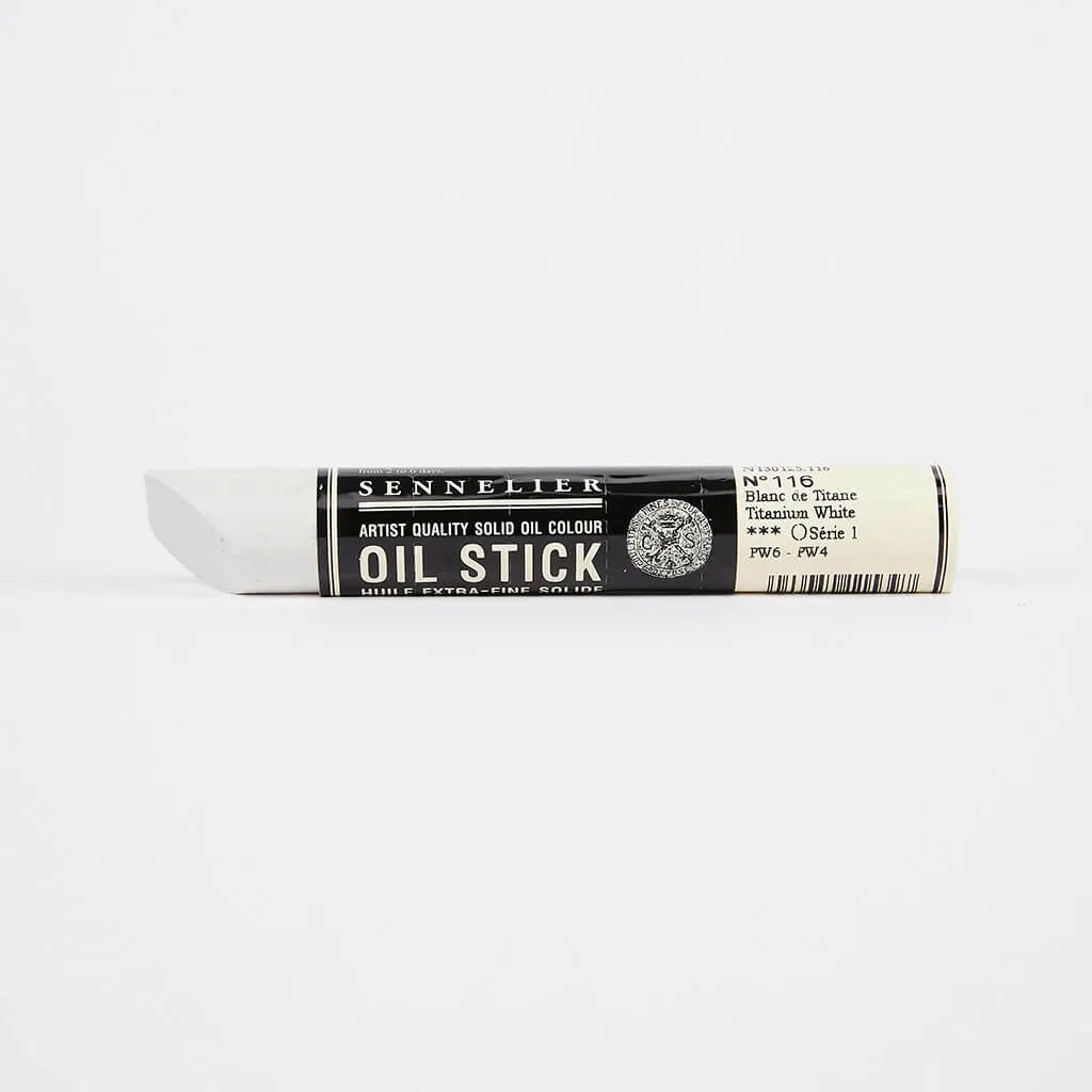 Sennelier Artist Oil Stick 38ml S1, Titanium White