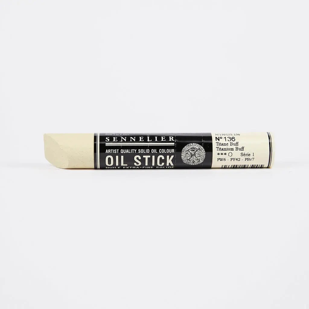 Sennelier Artist Oil Stick 38ml S1, Titanium Buff