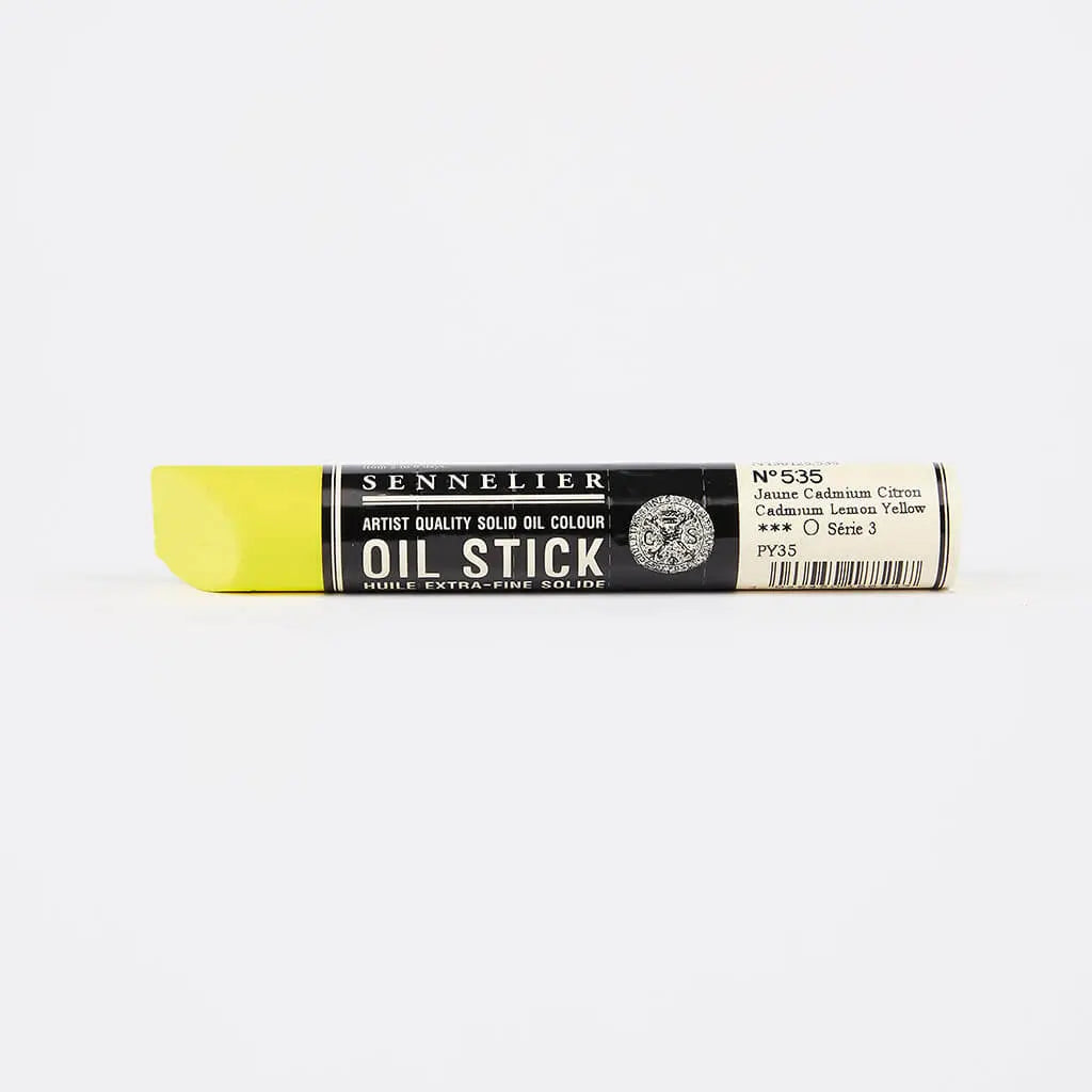 Sennelier Artist Oil Stick 38ml S3, Cadmium Lemon Yellow
