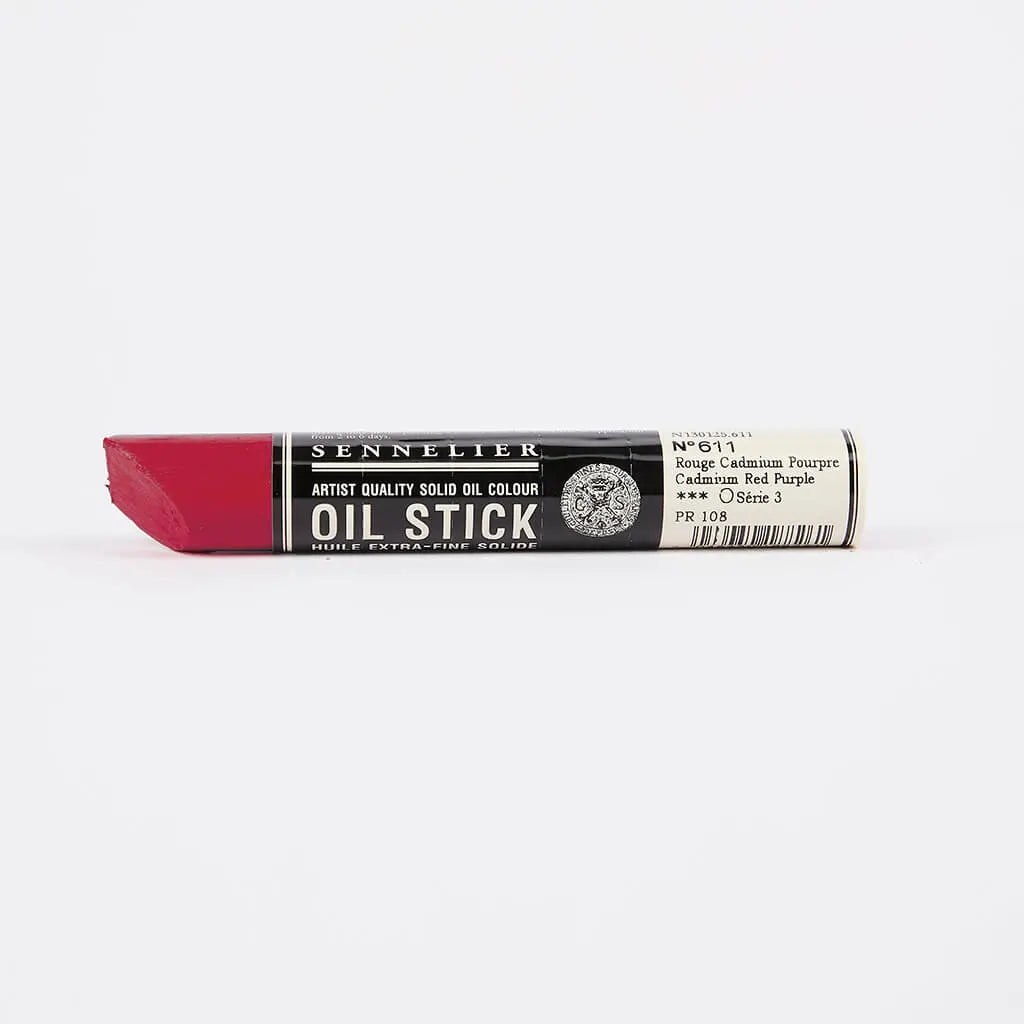 Sennelier Artist Oil Stick 38ml S3, Purple Cadmium Red