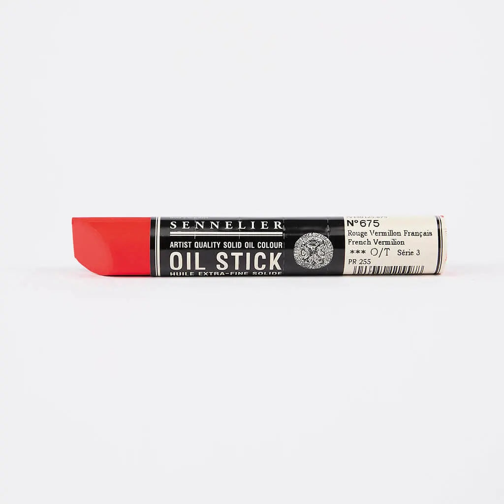 Sennelier Artist Oil Stick 38ml S3, French Vermilion