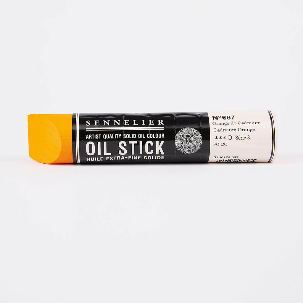 Artist Oil Stick 96ml S3, Cadmium Orange