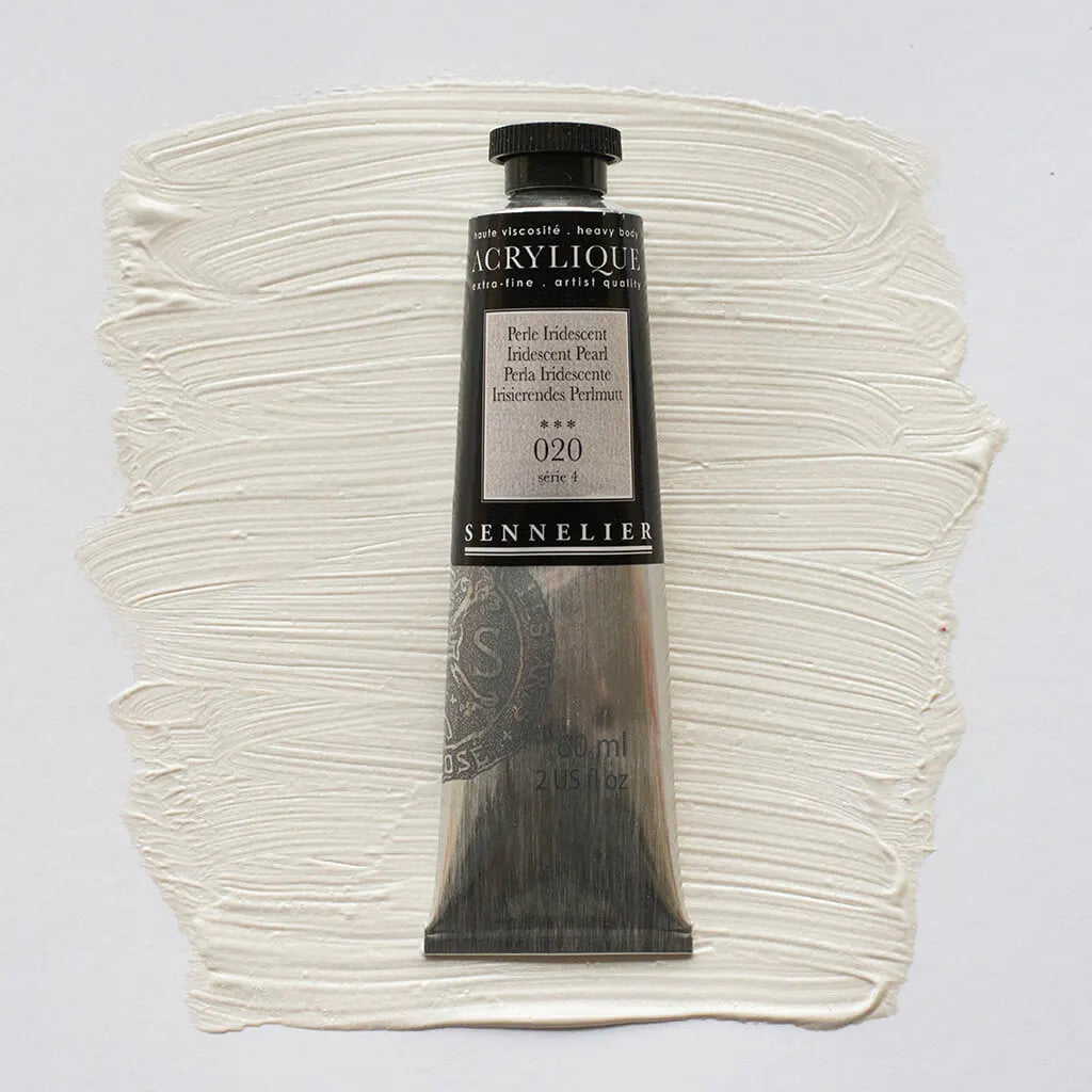 Sennelier Extra-Fine Acrylic Tube 60ml S4, Iridescent Pearl
