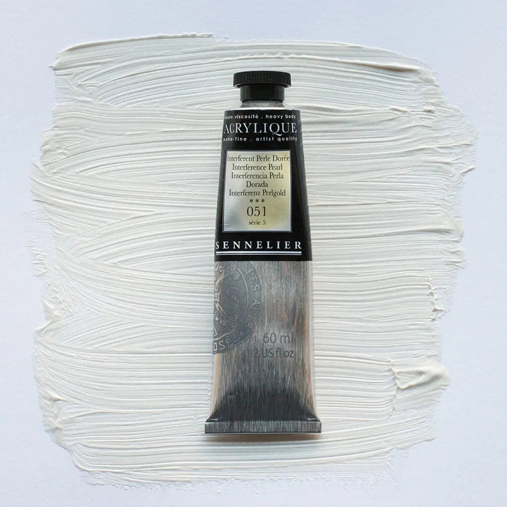 Sennelier Extra-Fine Acrylic Tube 60ml S5, Interference Pearl