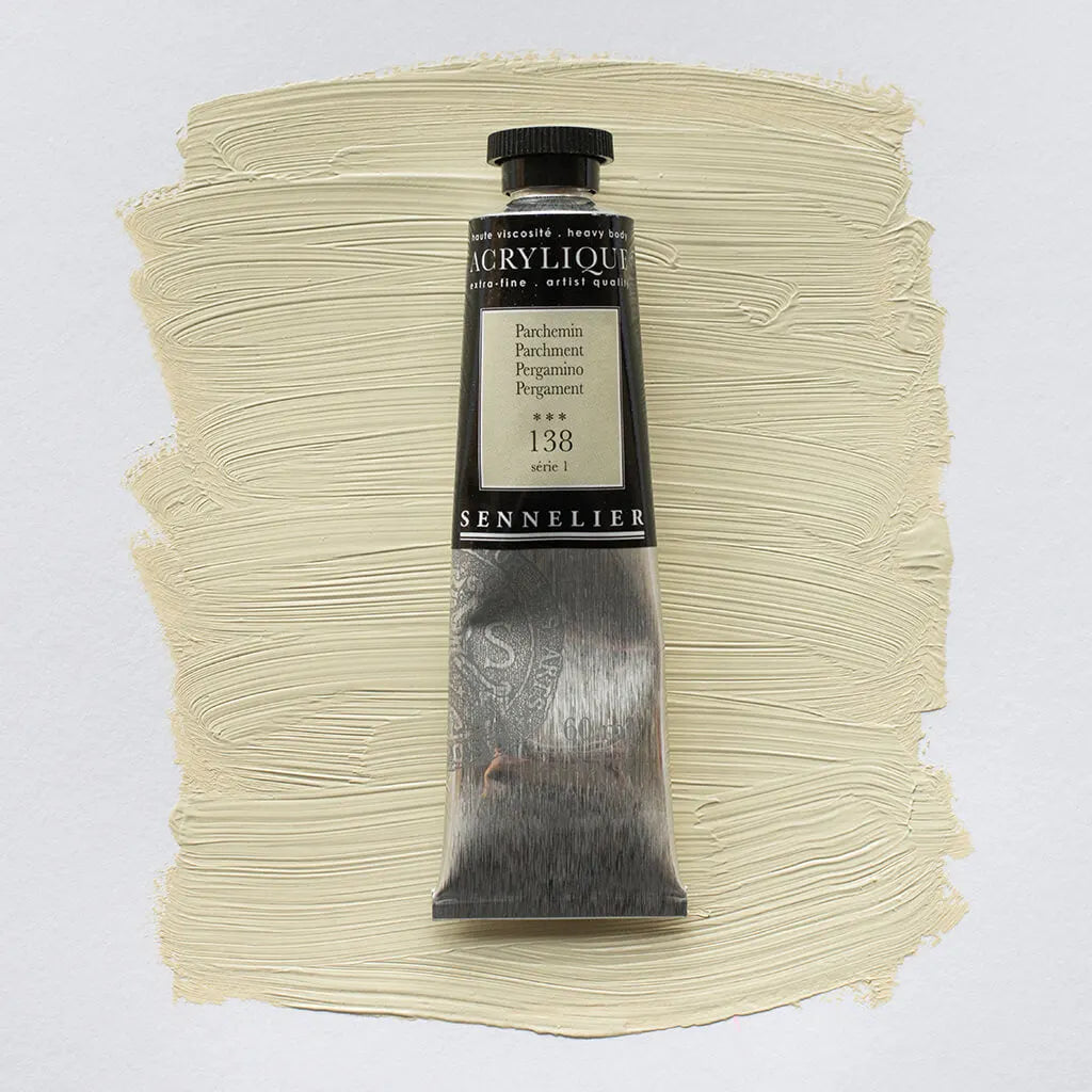 Sennelier Extra-Fine Acrylic Tube 60ml S1, Parchment