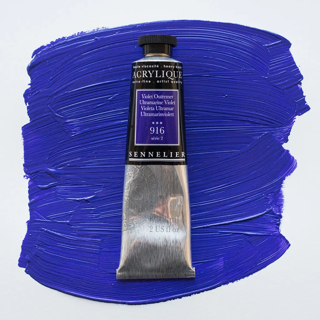 Sennelier Extra-Fine Acrylic Tube 60ml S2, Ultramarine Violet