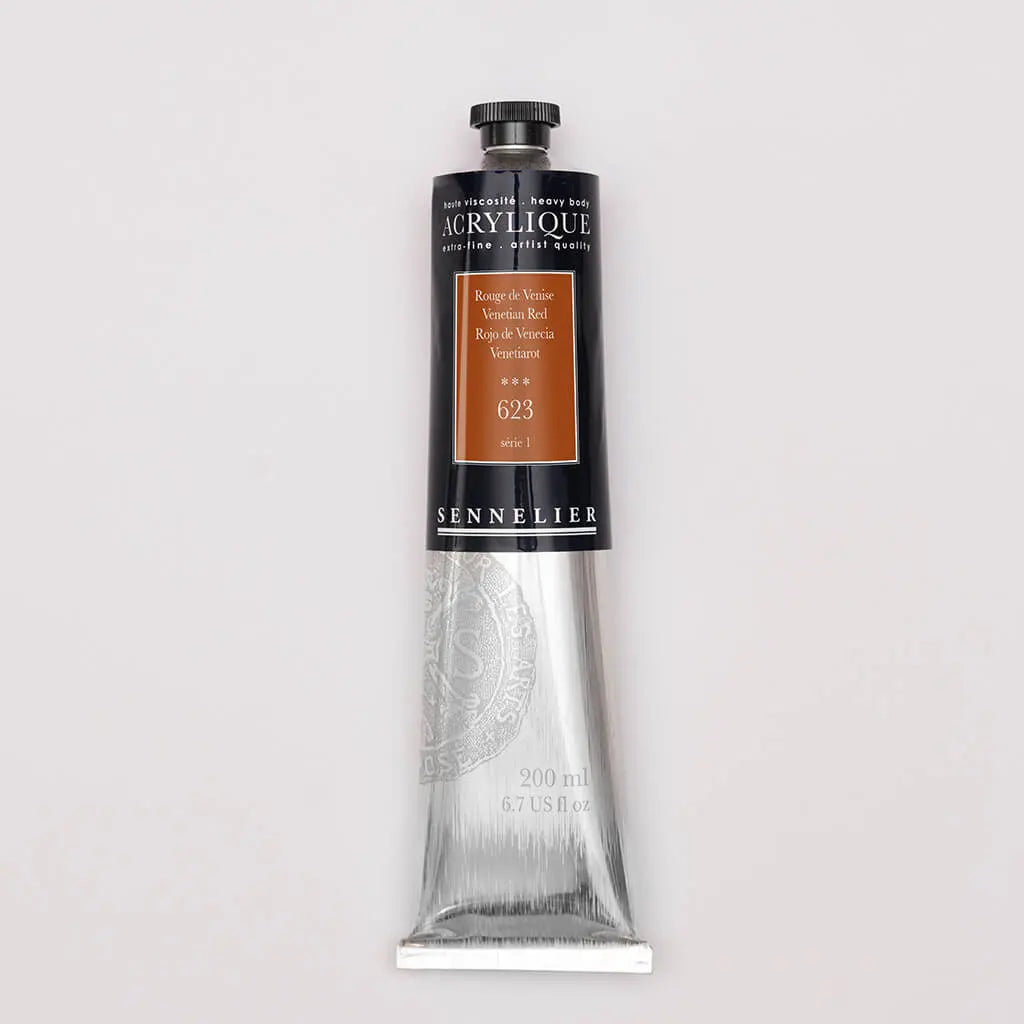 Sennelier Extra-Fine Acrylic Tube 200ml S1, Venetian Red