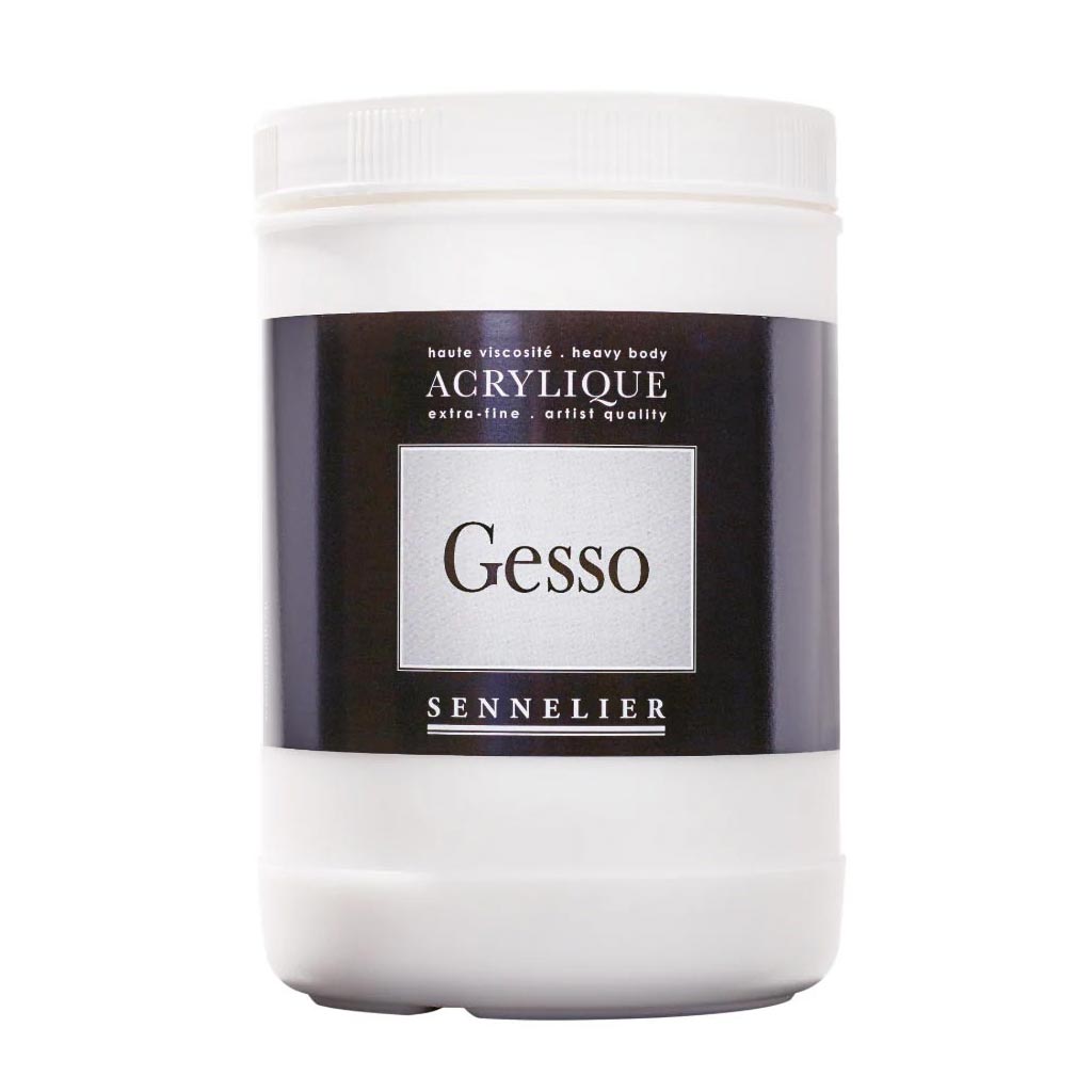 Sennelier Acrylic Gesso 1l Jar