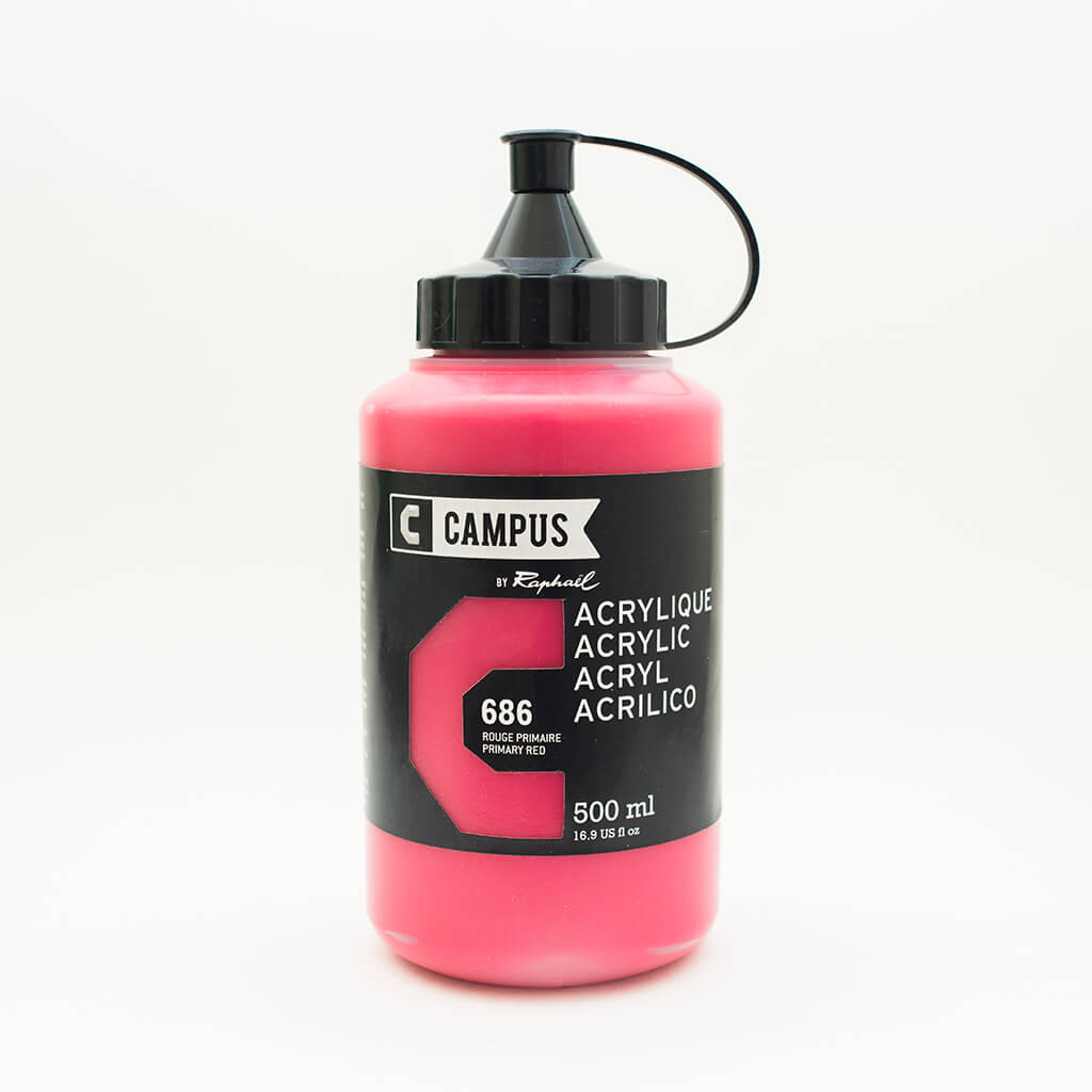 Campus Acrylic 500ml Jar