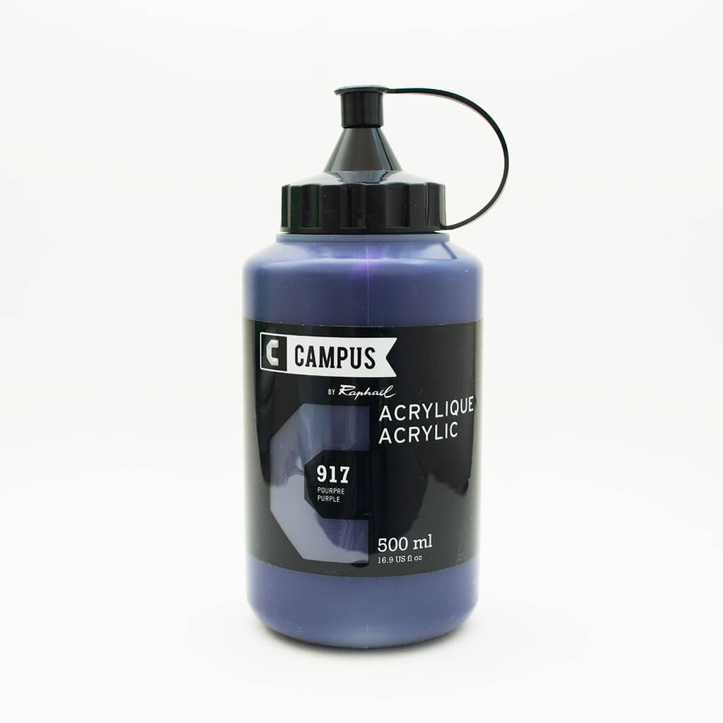 Raphael Campus Acrylic Paint 500ml, 917 Purple