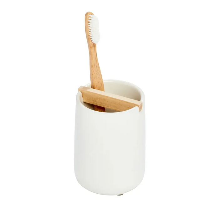 Eco Vanity Ceramic Toothbrush Holder