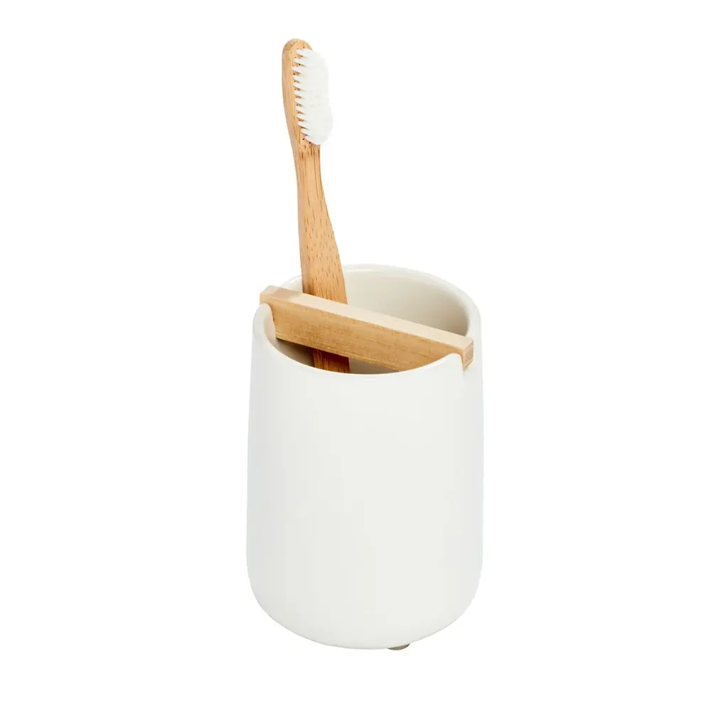 Eco Vanity Ceramic Toothbrush Holder